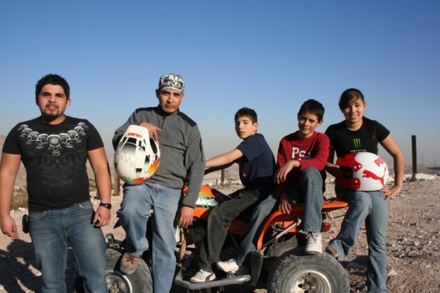  ATVs with friends 